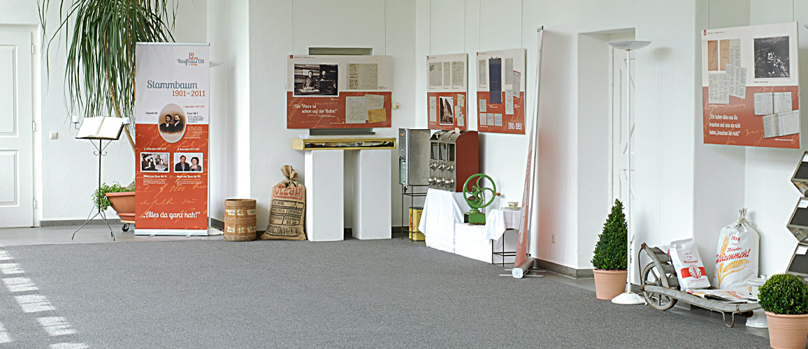 110 Jahre Kaufhaus Ott, Ausstellung